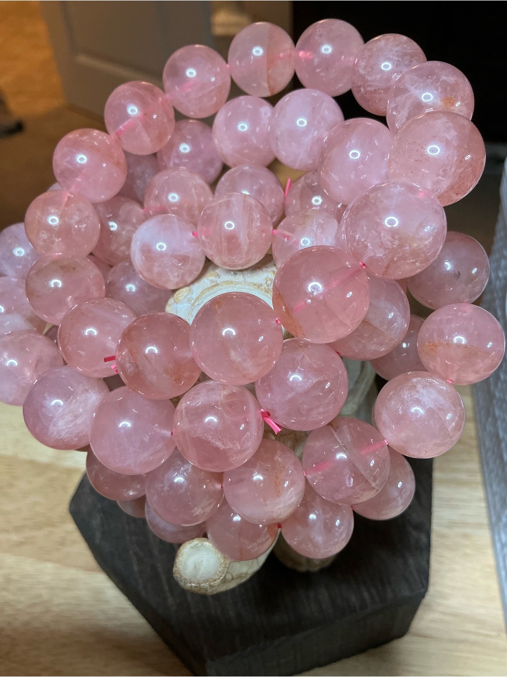 Guava Quartz 14-15mm